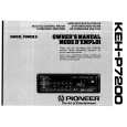 PIONEER KEH-P6200/UC Owners Manual PIONEER KEH-P6200/UC Owners Manual