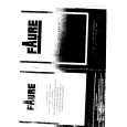 FAURE CHG642M Owners Manual FAURE CHG642M Owners Manual