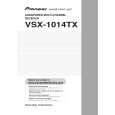 PIONEER VSX-1014TX-K/KUXJC Owners Manual PIONEER VSX-1014TX-K/KUXJC Owners Manual
