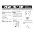 YAMAHA NS-10MT Owners Manual YAMAHA NS-10MT Owners Manual