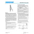 SHURE BETA 87A Owners Manual SHURE BETA 87A Owners Manual