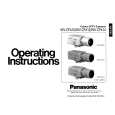 PANASONIC WV-CP414 Owners Manual PANASONIC WV-CP414 Owners Manual