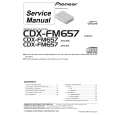 PIONEER CDXFM657 Service Manual PIONEER CDXFM657 Service Manual
