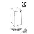 ELECTROLUX RF753 Owners Manual ELECTROLUX RF753 Owners Manual