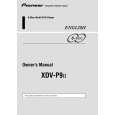 PIONEER XDV-P9-2/EW Owners Manual PIONEER XDV-P9-2/EW Owners Manual
