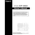 ROLAND DP-900 Owners Manual ROLAND DP-900 Owners Manual