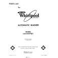 WHIRLPOOL LA6500XPW2 Parts Catalog WHIRLPOOL LA6500XPW2 Parts Catalog