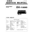 AIWA DX-1000Z Service Manual AIWA DX-1000Z Service Manual