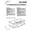 SONY SU32AV Owners Manual SONY SU32AV Owners Manual