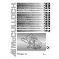 PARTNER P 33 Owners Manual PARTNER P 33 Owners Manual