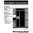 WHIRLPOOL KSSS42QDW00 Installation Manual WHIRLPOOL KSSS42QDW00 Installation Manual