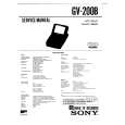 SONY GV200B Service Manual SONY GV200B Service Manual