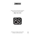 ZANUSSI ZKT851DX 28F Owners Manual ZANUSSI ZKT851DX 28F Owners Manual