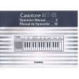 CASIO MT-21 Owners Manual CASIO MT-21 Owners Manual