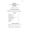 AVID DIVA Owners Manual AVID DIVA Owners Manual