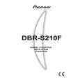 PIONEER DBR-S210F Owners Manual PIONEER DBR-S210F Owners Manual