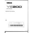 YAMAHA YS200 Owners Manual YAMAHA YS200 Owners Manual