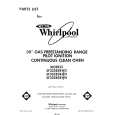 WHIRLPOOL SF332BSRW3 Parts Catalog WHIRLPOOL SF332BSRW3 Parts Catalog