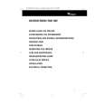 WHIRLPOOL WCF 11 Owners Manual WHIRLPOOL WCF 11 Owners Manual