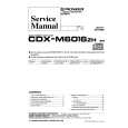 PIONEER CDXM6016ZH EW Service Manual PIONEER CDXM6016ZH EW Service Manual