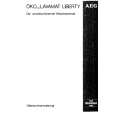 AEG LAVLIBERTY Owners Manual AEG LAVLIBERTY Owners Manual
