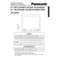 PANASONIC CT2701 Owners Manual PANASONIC CT2701 Owners Manual