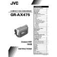 JVC GR-AX475EK Owners Manual JVC GR-AX475EK Owners Manual