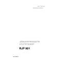 ROSENLEW RJP801 Owners Manual ROSENLEW RJP801 Owners Manual