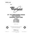 WHIRLPOOL SF3117SRW2 Parts Catalog WHIRLPOOL SF3117SRW2 Parts Catalog