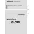 PIONEER KEH-P6025/XN/ES Owners Manual PIONEER KEH-P6025/XN/ES Owners Manual