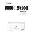 TEAC DR-L700 Owners Manual TEAC DR-L700 Owners Manual