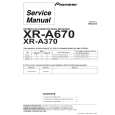 PIONEER XRA370 Service Manual PIONEER XRA370 Service Manual