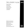 AEG FAV785W Owners Manual AEG FAV785W Owners Manual