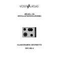 VOSS-ELECTROLUX DEK480-0 Owners Manual VOSS-ELECTROLUX DEK480-0 Owners Manual