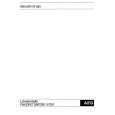 AEG FAV251 Owners Manual AEG FAV251 Owners Manual