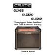 CRATE GLX120 Owners Manual CRATE GLX120 Owners Manual