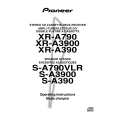 PIONEER X-A390/YPWXJ Owners Manual PIONEER X-A390/YPWXJ Owners Manual