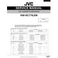 JVC KWXC770J2N Service Manual JVC KWXC770J2N Service Manual
