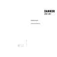 ZANKER ZKC261 Owners Manual ZANKER ZKC261 Owners Manual
