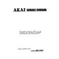 AKAI GXF37 Service Manual AKAI GXF37 Service Manual