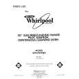 WHIRLPOOL SF335ESPW0 Parts Catalog WHIRLPOOL SF335ESPW0 Parts Catalog