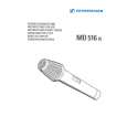 SENNHEISER MD 516 FE Owners Manual SENNHEISER MD 516 FE Owners Manual
