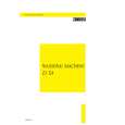 ZANUSSI ZJ124 Owners Manual ZANUSSI ZJ124 Owners Manual