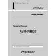 PIONEER AVM-P8000/ES Owners Manual PIONEER AVM-P8000/ES Owners Manual