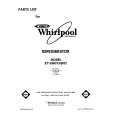 WHIRLPOOL ET18HKXSW02 Parts Catalog WHIRLPOOL ET18HKXSW02 Parts Catalog