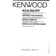 KENWOOD KCAR51FP Owners Manual KENWOOD KCAR51FP Owners Manual