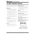 PIONEER S-A5C/XTW1/E Owners Manual PIONEER S-A5C/XTW1/E Owners Manual