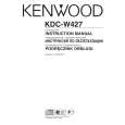 KENWOOD KDC-W427 Owners Manual KENWOOD KDC-W427 Owners Manual