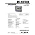 SONY MZNH600D Service Manual SONY MZNH600D Service Manual
