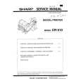 SHARP CR510 Service Manual SHARP CR510 Service Manual